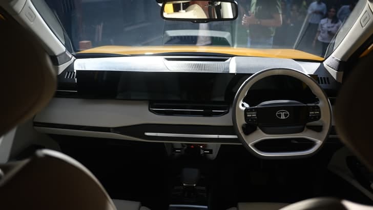 New Tata Sierra interior RIGHT SIDE REAR DOOR CABIN VIEW