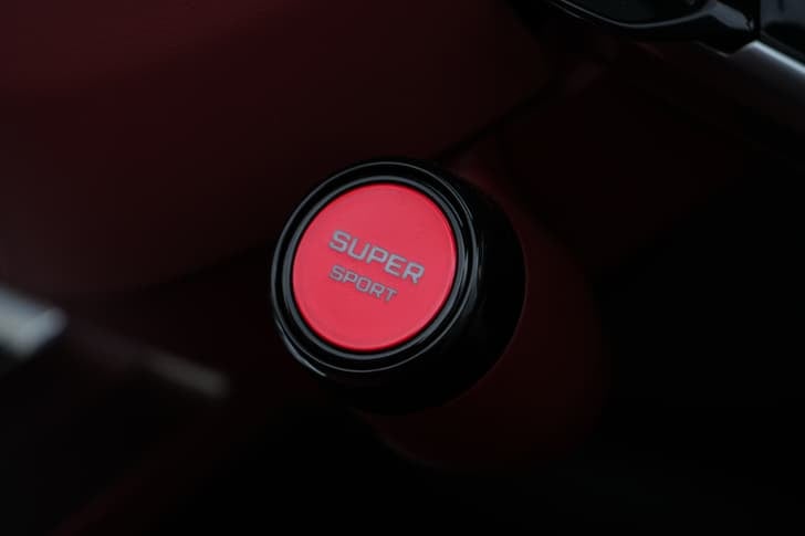 New MG Motors Cyberster interior CLUSTERMETER VIEW