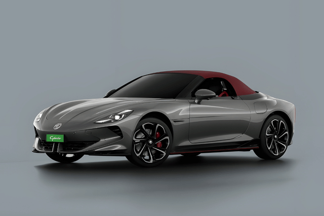 New MG Motors Cyberster Andes Grey