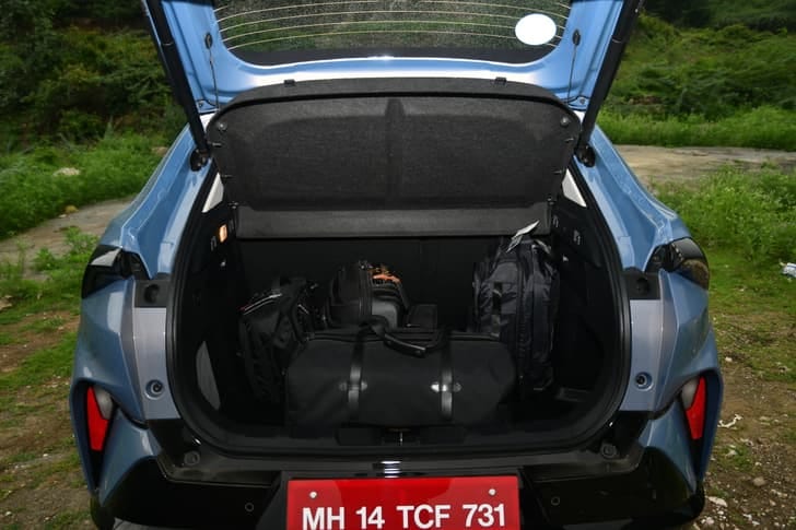 New Tata Curvv EV engine ENGINE & BONNET OPEN FRONT VIEW