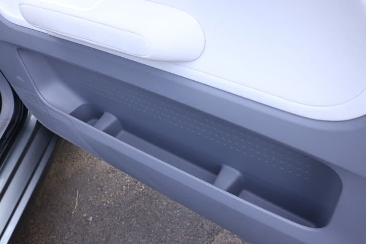 New MG Motors Comet EV interior RIGHT SIDE FRONT DOOR CABIN VIEW