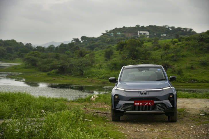 New Tata Curvv EV exterior EXTERIOR ROOF VIEW