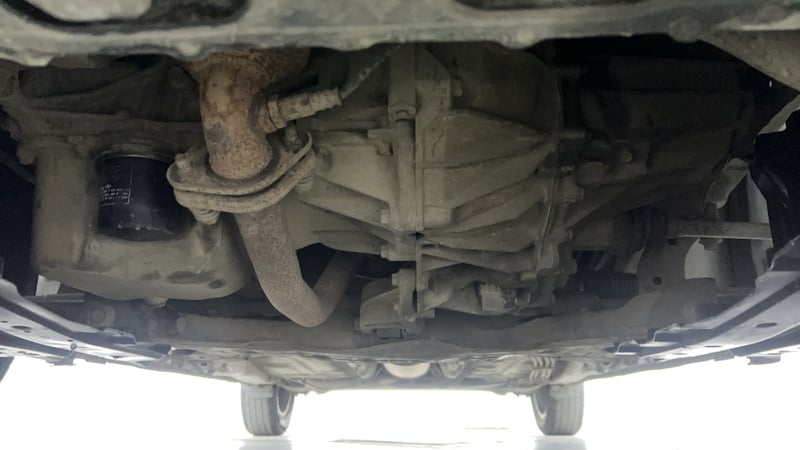 Used 2018 Maruti Suzuki Dzire ZXi Plus AMT Petrol Automatic extra FRONT LEFT UNDERBODY VIEW