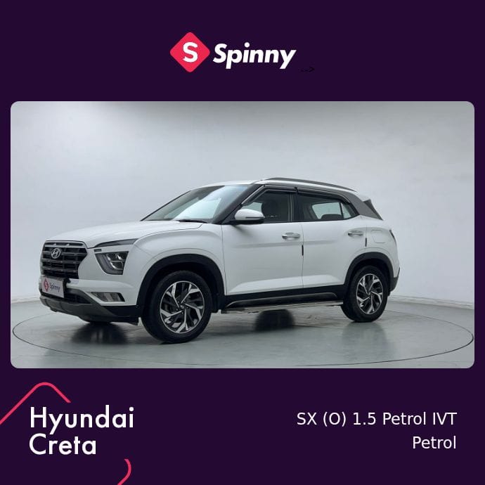 2023 Hyundai Creta SX (O) 1.5 Petrol IVT 2023 Hyundai Creta SX (O) 1.5 Petrol IVT