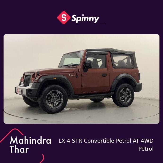 2022 Mahindra Thar LX 4 STR Convertible Petrol AT 4WD