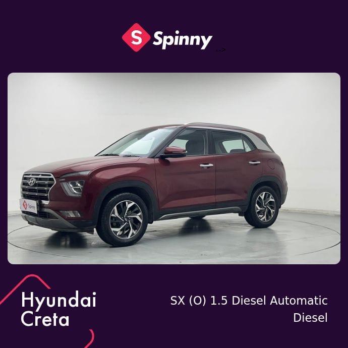 2020 Hyundai Creta SX (O) 1.5 Diesel Automatic 2020 Hyundai Creta SX (O) 1.5 Diesel Automatic