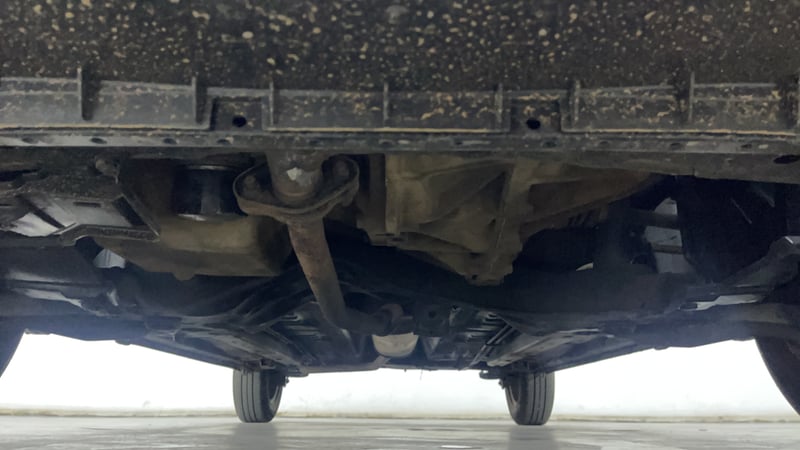 Used 2016 Maruti Suzuki Celerio ZXi AMT Petrol Automatic extra FRONT LEFT UNDERBODY VIEW