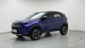 Used 2024 Tata Nexon Fearless Plus S Purple 1.2 Revotron Petrol 7DCA Dual Tone Petrol Automatic Image