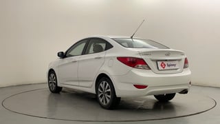 Used 2014 Hyundai Verna Fluidic 1.6 CRDi SX AT Diesel Automatic exterior LEFT REAR CORNER VIEW