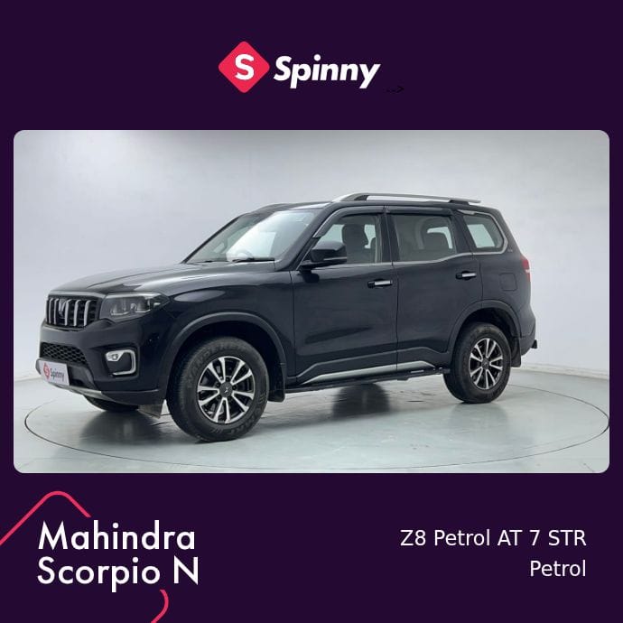 2024 Mahindra Scorpio N Z8 Petrol AT 7 STR
