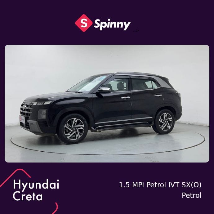 2024 Hyundai Creta 1.5 MPi Petrol IVT SX(O) 2024 Hyundai Creta 1.5 MPi Petrol IVT SX(O)