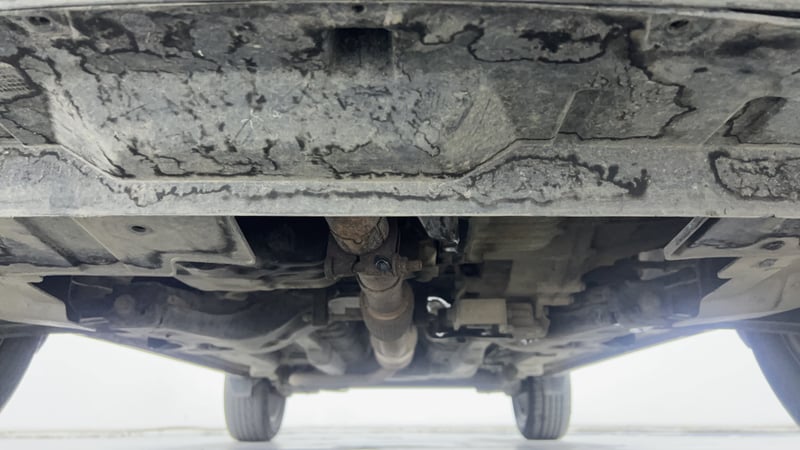 Used 2019 Tata Nexon XZ Plus Petrol Manual extra FRONT LEFT UNDERBODY VIEW