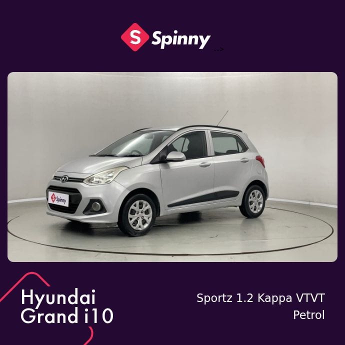 2015 Hyundai Grand i10 Sportz 1.2 Kappa VTVT 2015 Hyundai Grand i10 Sportz 1.2 Kappa VTVT