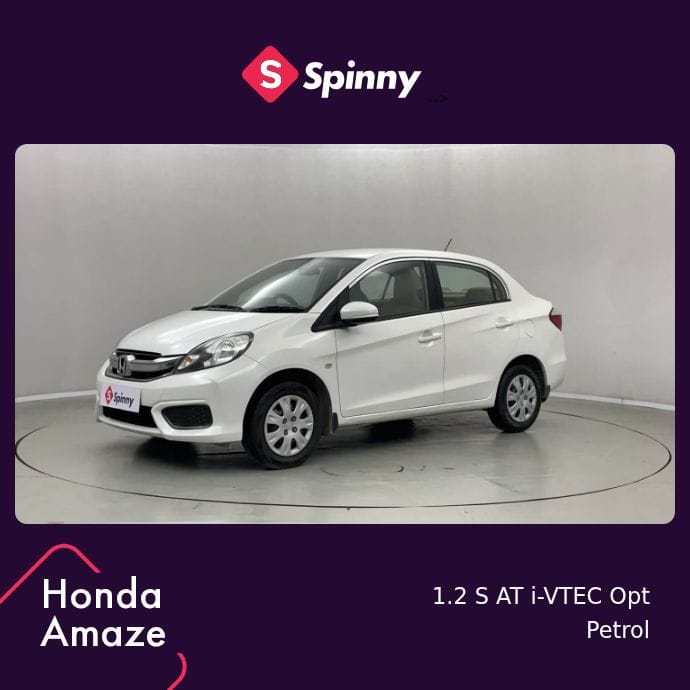 2017 Honda Amaze 1.2 S AT i-VTEC Opt 2017 Honda Amaze 1.2 S AT i-VTEC Opt