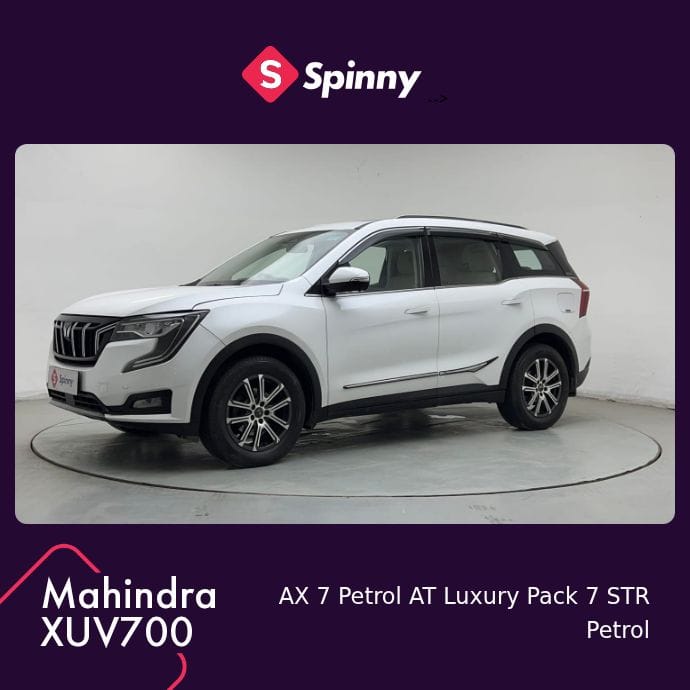 2022 Mahindra XUV700 AX 7 Petrol AT Luxury Pack 7 STR