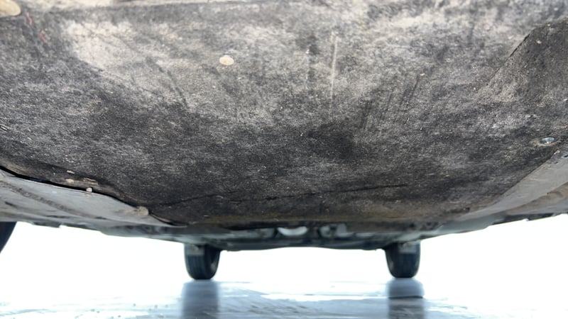 Used 2024 Maruti Suzuki Baleno Delta MT Petrol Manual extra FRONT LEFT UNDERBODY VIEW