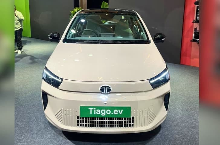 New Tata Tiago EV engine ENGINE LEFT SIDE VIEW