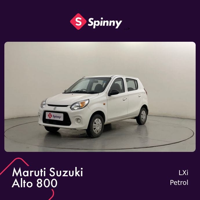 2017 Maruti Suzuki Alto 800 LXi 2017 Maruti Suzuki Alto 800 LXi