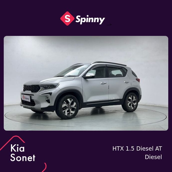 2023 Kia Sonet HTX 1.5 Diesel AT 2023 Kia Sonet HTX 1.5 Diesel AT