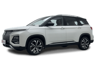 Used 2023 MG Motors Hector Plus Savvy Pro 1.5 Turbo Petrol CVT 6 STR Dual Tone Petrol Automatic Image