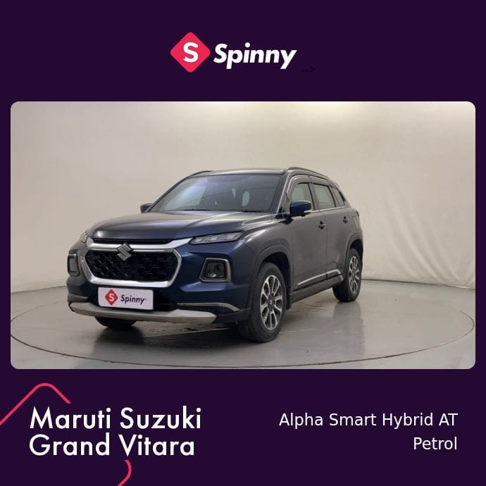 2022 Maruti Suzuki Grand Vitara Alpha Smart Hybrid AT 2022 Maruti Suzuki Grand Vitara Alpha Smart Hybrid AT