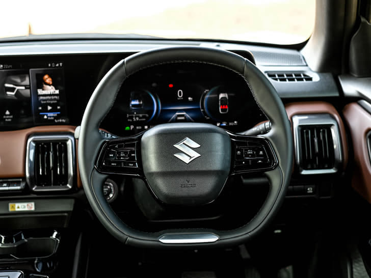 New Maruti Suzuki E-Vitara interior DASHBOARD VIEW