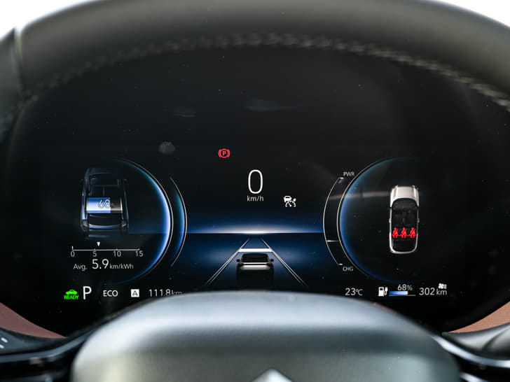 New Maruti Suzuki E-Vitara interior RIGHT SIDE FRONT DOOR CABIN VIEW