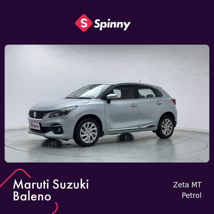2024 Maruti Suzuki Baleno Zeta MT
