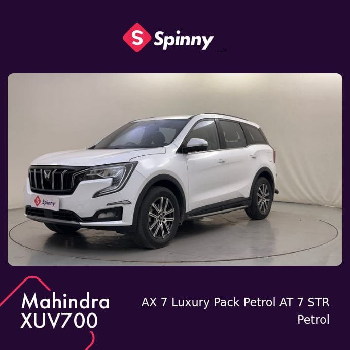 2024 Mahindra XUV700 AX 7 Luxury Pack Petrol AT 7 STR 2024 Mahindra XUV700 AX 7 Luxury Pack Petrol AT 7 STR