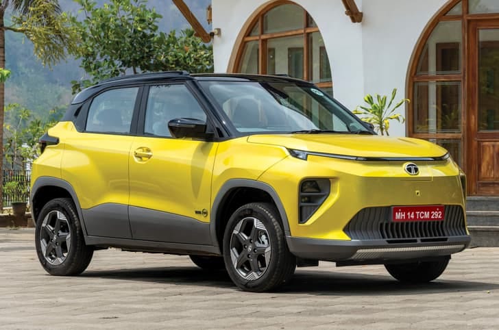 New Tata Punch EV exterior RIGHT SIDE VIEW