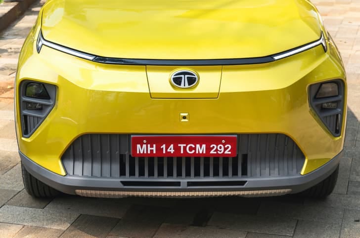 New Tata Punch EV exterior FRONT VIEW