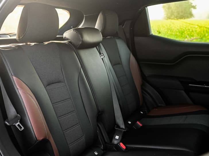 New Maruti Suzuki E-Vitara interior LEFT REAR DOOR OPEN VIEW