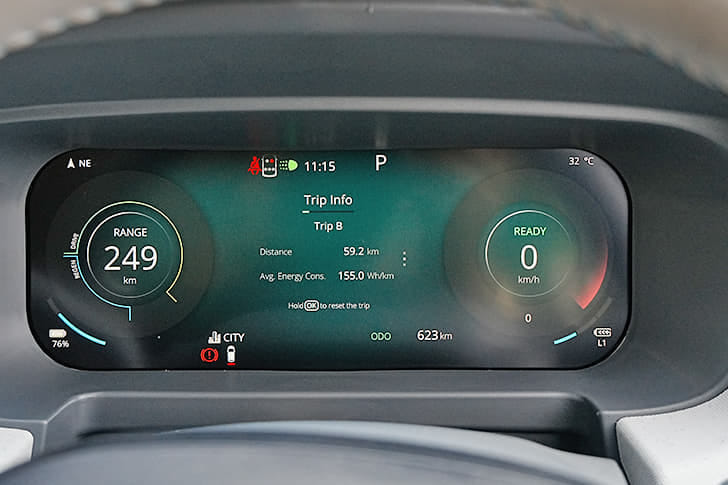 New Tata Punch EV interior RIGHT SIDE REAR DOOR CABIN VIEW
