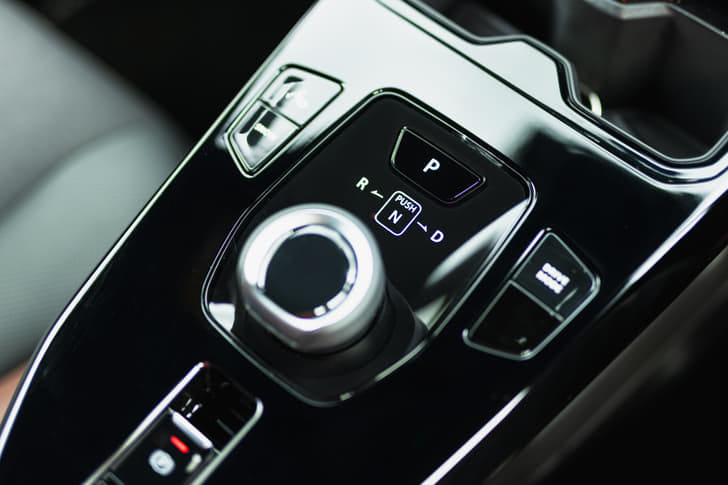 New Maruti Suzuki E-Vitara interior GEAR KNOB VIEW