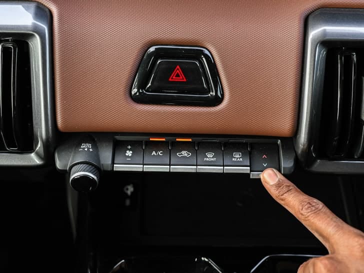 New Maruti Suzuki E-Vitara interior REAR SEAT CONDITION VIEW