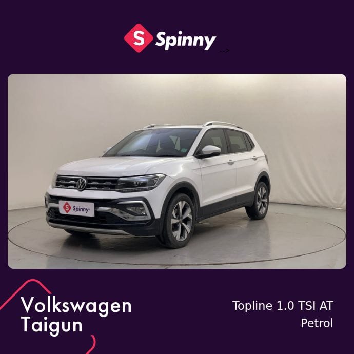 2022 Volkswagen Taigun Topline 1.0 TSI AT 2022 Volkswagen Taigun Topline 1.0 TSI AT