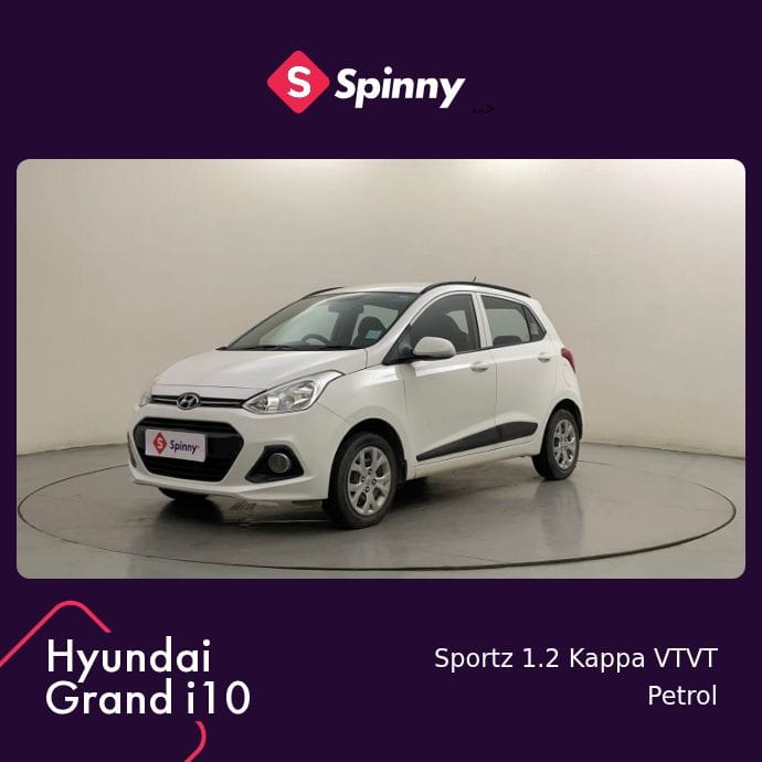 2016 Hyundai Grand i10 Sportz 1.2 Kappa VTVT 2016 Hyundai Grand i10 Sportz 1.2 Kappa VTVT