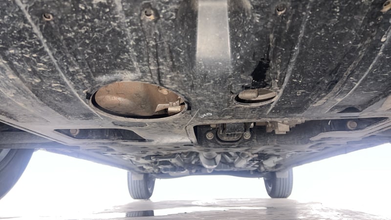 Used 2024 Hyundai Creta 1.5 CRDi Diesel MT DSL SX Tech Diesel Manual extra FRONT LEFT UNDERBODY VIEW