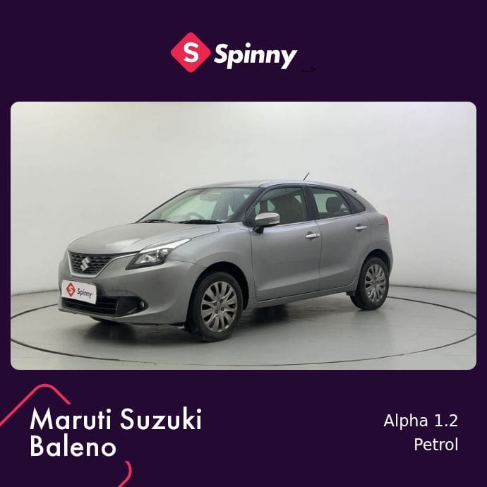 2016 Maruti Suzuki Baleno Alpha 1.2 2016 Maruti Suzuki Baleno Alpha 1.2