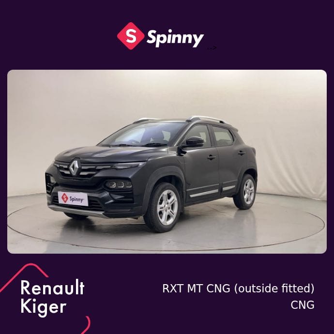 2025 Renault Kiger RXT MT CNG (outside fitted) 2025 Renault Kiger RXT MT CNG (outside fitted)
