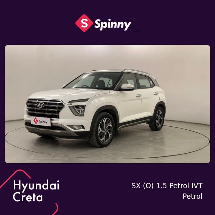 2021 Hyundai Creta SX (O) 1.5 Petrol IVT 2021 Hyundai Creta SX (O) 1.5 Petrol IVT