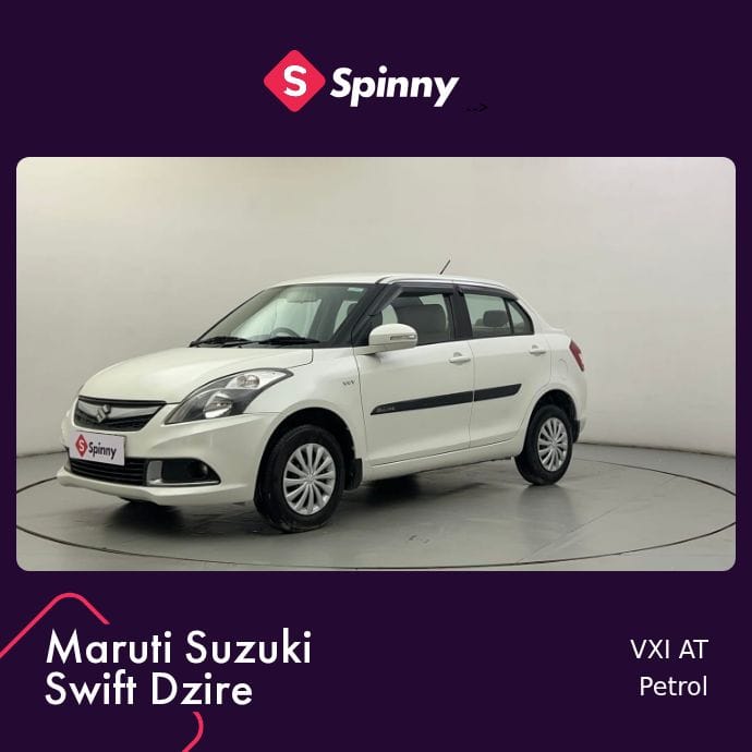 2015 Maruti Suzuki Swift Dzire VXI AT 2015 Maruti Suzuki Swift Dzire VXI AT