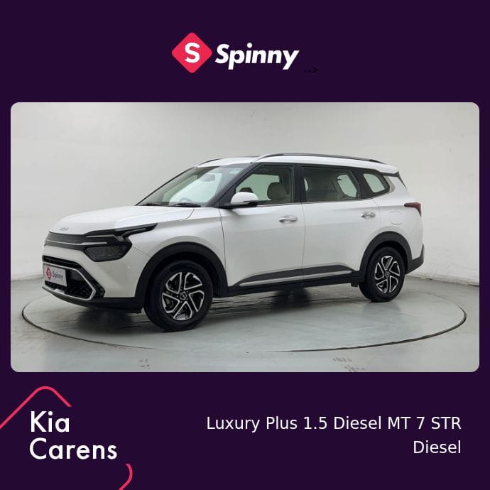 2024 Kia Carens Luxury Plus 1.5 Diesel MT 7 STR 2024 Kia Carens Luxury Plus 1.5 Diesel MT 7 STR