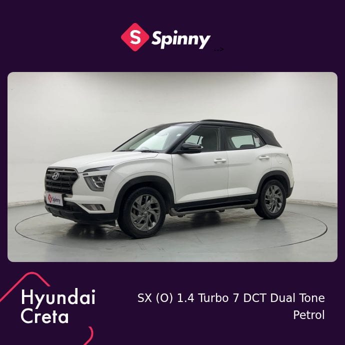 2020 Hyundai Creta SX (O) 1.4 Turbo 7 DCT Dual Tone 2020 Hyundai Creta SX (O) 1.4 Turbo 7 DCT Dual Tone