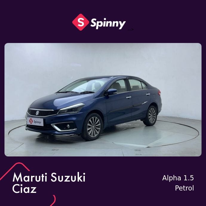 2022 Maruti Suzuki Ciaz Alpha 1.5