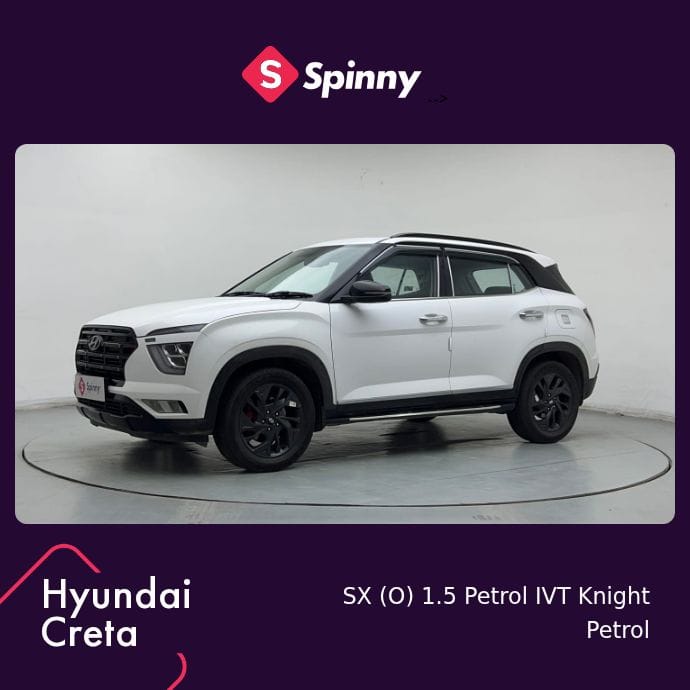 2023 Hyundai Creta SX (O) 1.5 Petrol IVT Knight 2023 Hyundai Creta SX (O) 1.5 Petrol IVT Knight