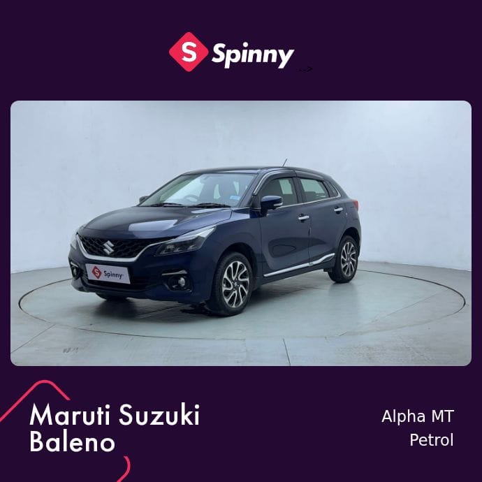 2023 Maruti Suzuki Baleno Alpha MT