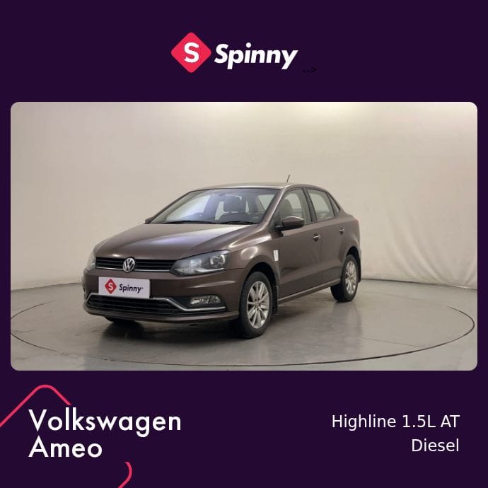 2016 Volkswagen Ameo Highline 1.5L AT 2016 Volkswagen Ameo Highline 1.5L AT