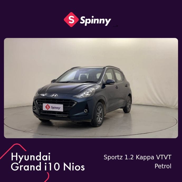 2021 Hyundai Grand i10 Nios Sportz 1.2 Kappa VTVT 2021 Hyundai Grand i10 Nios Sportz 1.2 Kappa VTVT