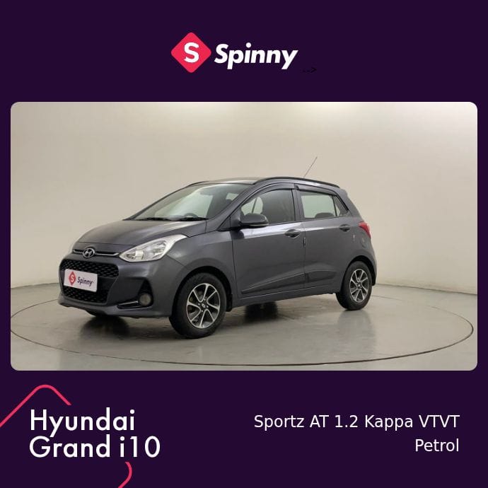 2018 Hyundai Grand i10 Sportz AT 1.2 Kappa VTVT 2018 Hyundai Grand i10 Sportz AT 1.2 Kappa VTVT